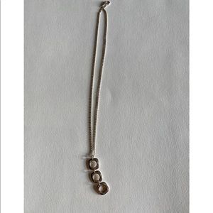 Tiffany & Co. Triple Square Cushion Necklace